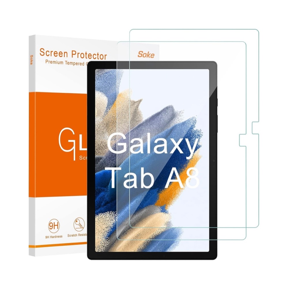 Premium Tempered Glass Screen Protectors - 2 Pack